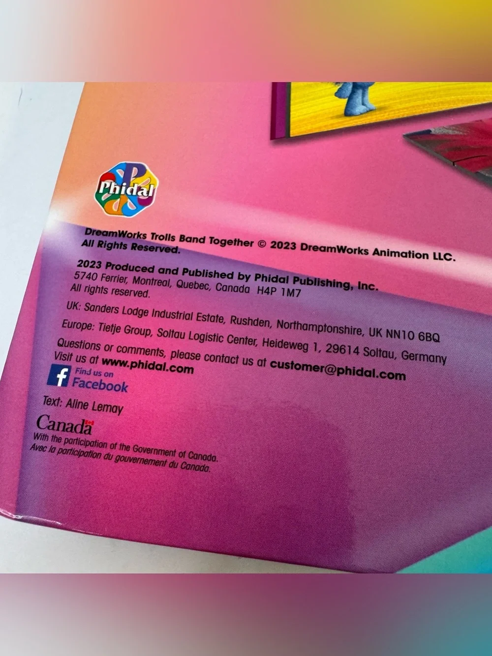 DreamWorks Kids Trolls Band Together My First Puzzle Activity Book - Complete